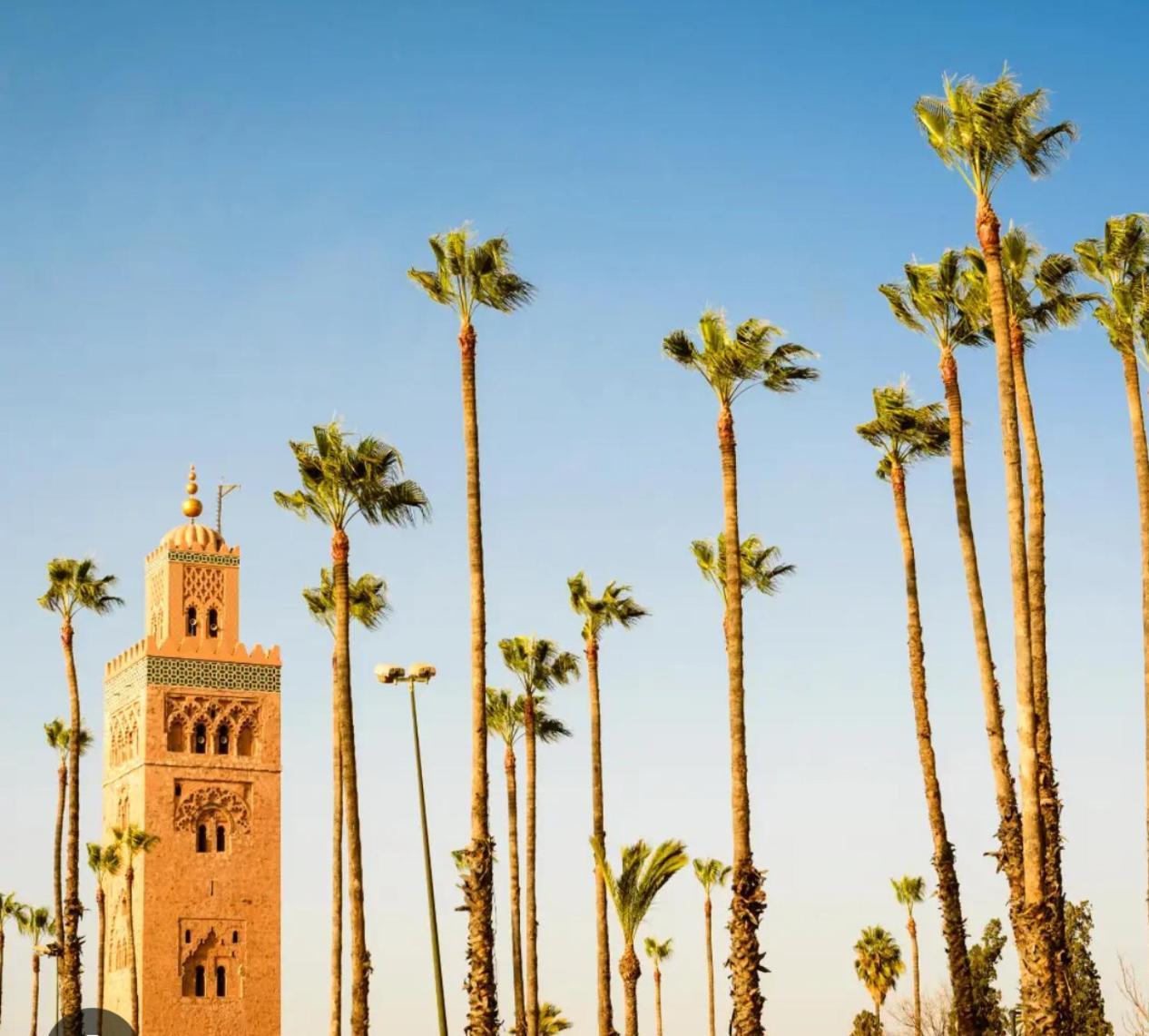 Magnifique Appartement Spacieux Confort Propre Familial 2 Chambres Salon Et Salle A Manger A 20Mn A Pied De Place Jemaa El Fina 4 Piscines Dans Espace De Golf A 12 Mn En Voitures L Entree Est Gratuit Pour La Clientele Ouvert Entre 10H Et 20H Marrakesch Exterior foto